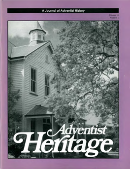 Adventist Heritage, Spring 1993