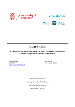 Master Thesis