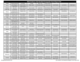 2021 Topps Stadium Club Baseball Checklist