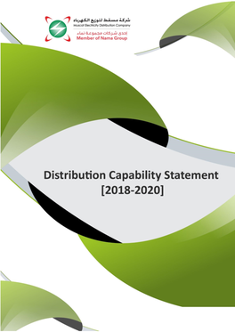 Distribution Capability Statement [2018 – 2020]