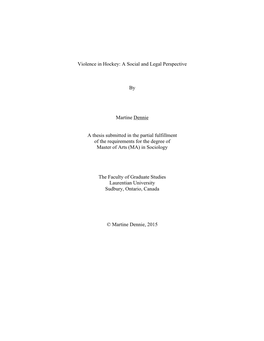 Martine Dennie-Final Thesis