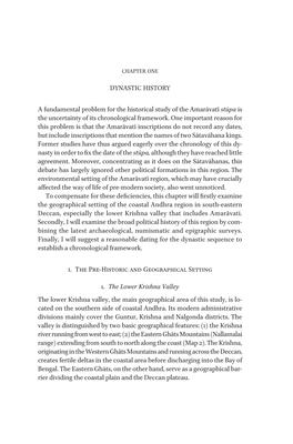 DYNASTIC HISTORY 31 DYNASTIC HISTORY a Fundamental Problem for the Historical Study of the Amarāvatī Stūpa Is the Uncertainty