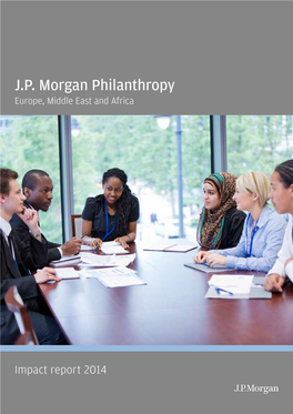 J.P. Morgan Philanthropy Europe, Middle East and Africa