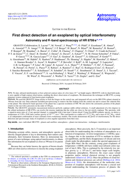 First Direct Detection of an Exoplanet by Optical Interferometry Astrometry and K-Band Spectroscopy of HR 8799 E?,??
