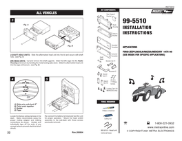 Installation Instructions for ALL Trim Bezel and Remove