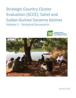 (SCCE): Sahel and Sudan-Guinea Savanna Biomes Volume 2 - Technical Documents