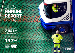 Dfds Annual Report 2015
