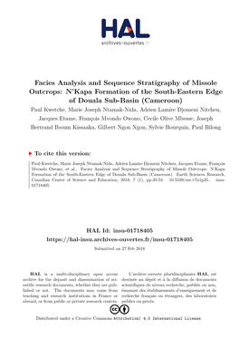 Facies Analysis and Sequence Stratigraphy of Missole Outcrops