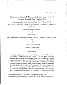 Discovery of Extremely Embedded X-Ray Sources in the R Coronae Australis Star Forming Core