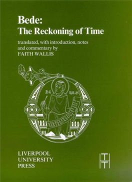 Bede: the Reckoning of Time (Liverpool University Press