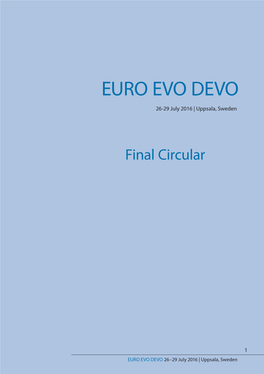 Final Circular