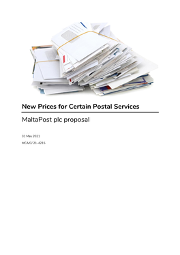 Maltapost Price Request