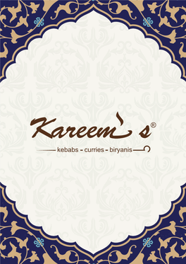 KAREEMS SPECIAL ROLLS Vegetarian