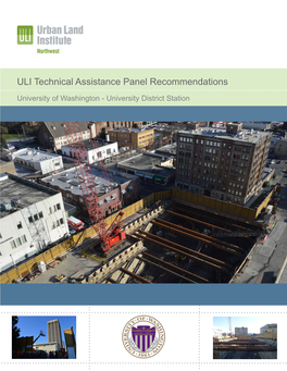 ULI Technical Assistance Panel Recommendations