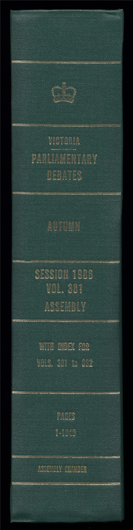 12 March 1986 ASSEMBLY 63