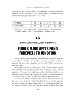 Finals Fling After Fond Farewell to Junction [PDF 58