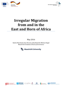 Irregular Migration from and in the East and Horn of Africa