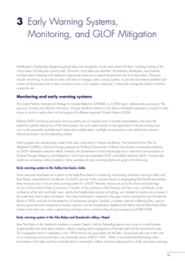 3 Early Warning Systems, Monitoring, and GLOF Mitigation