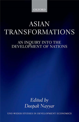 An Inquiry Into the Development of Nations