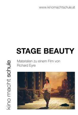 STAGE BEAUTY Richard Eyre Materialien Zueinemfilmvon Schule.At Kino Macht Schule