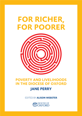 For Richer for Poorer – Poverty and Livelihoods In