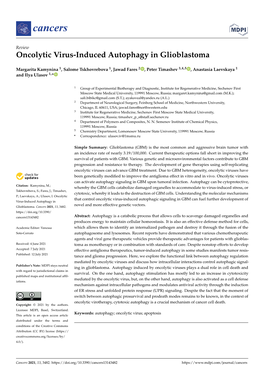 Oncolytic Virus-Induced Autophagy in Glioblastoma