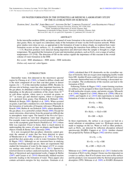 On Water Formation in the Interstellar Medium: Laboratory Study of the O + D Reaction on Surfaces