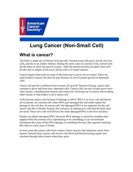 Lung Cancer (Non-Small Cell)