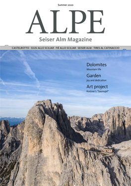 ALPE Seiser Alm Magazine