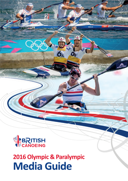 GB Canoeing Media Guide Rio 2016.Indd