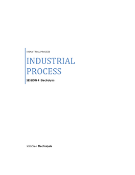 Industrial Process Industrial Process