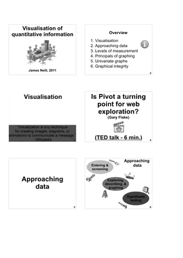 Visualiation of Quantitative Information