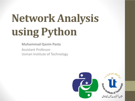 Network Science and Python