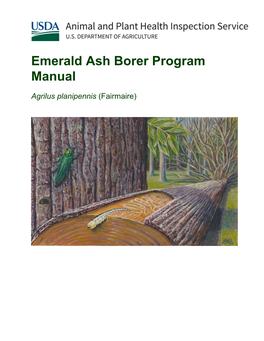 Emerald Ash Borer Program Manual