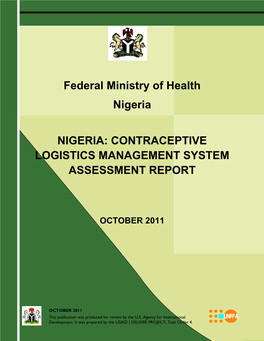 Contraceptive Logistics Management System Assessment Report