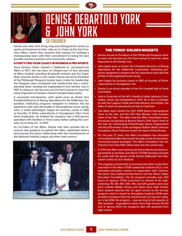 Denise Debartolo York & John York