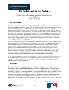 The Evolution of Curling Analytics