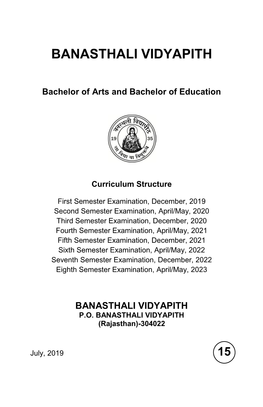 Banasthali Vidyapith