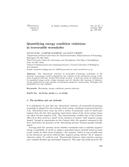 Quantifying Energy Condition Violations in Traversable Wormholes