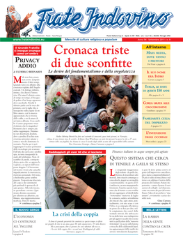 Cronaca Triste Di Due Sconfitte