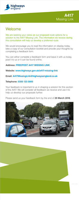 A417 Missing Link