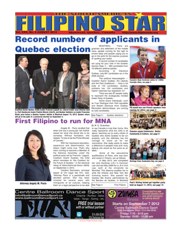 Filipinostar August 2012 Issue