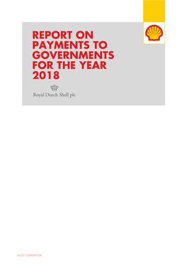 Report on Payments to Governments for the Year 2018