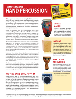 Hand Percussion