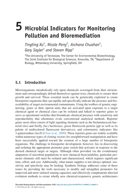 Microbial Biodegradation and Bioremediation