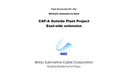 CAP-A Outside Plant Project East-Side Extension (PDF)