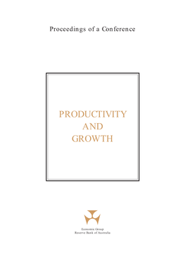 Productivity and Growth