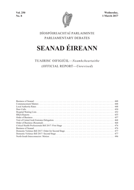 Seanad Éireann