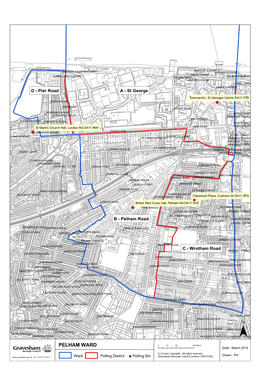 PELHAM WARD 0 50 100 200 Meters Date : March 2014