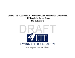 LTF English- Level Two Modules 5-8